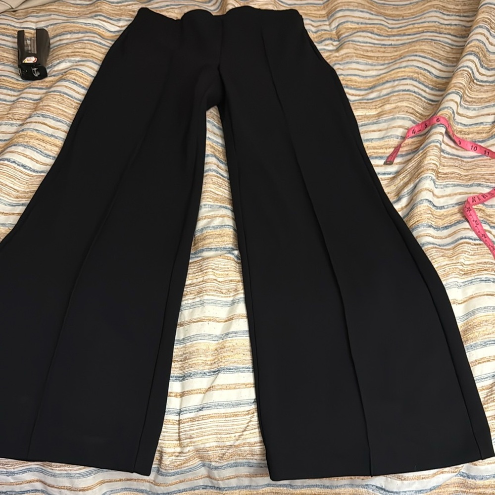 Ann Taylor Classic Black Wide-Leg Pants
